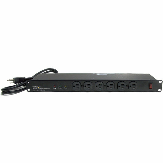 Main Image for StarTech.com Rackmount PDU with 16 Outlets and Surge Protection - 19in Power Distribution Unit - 1U