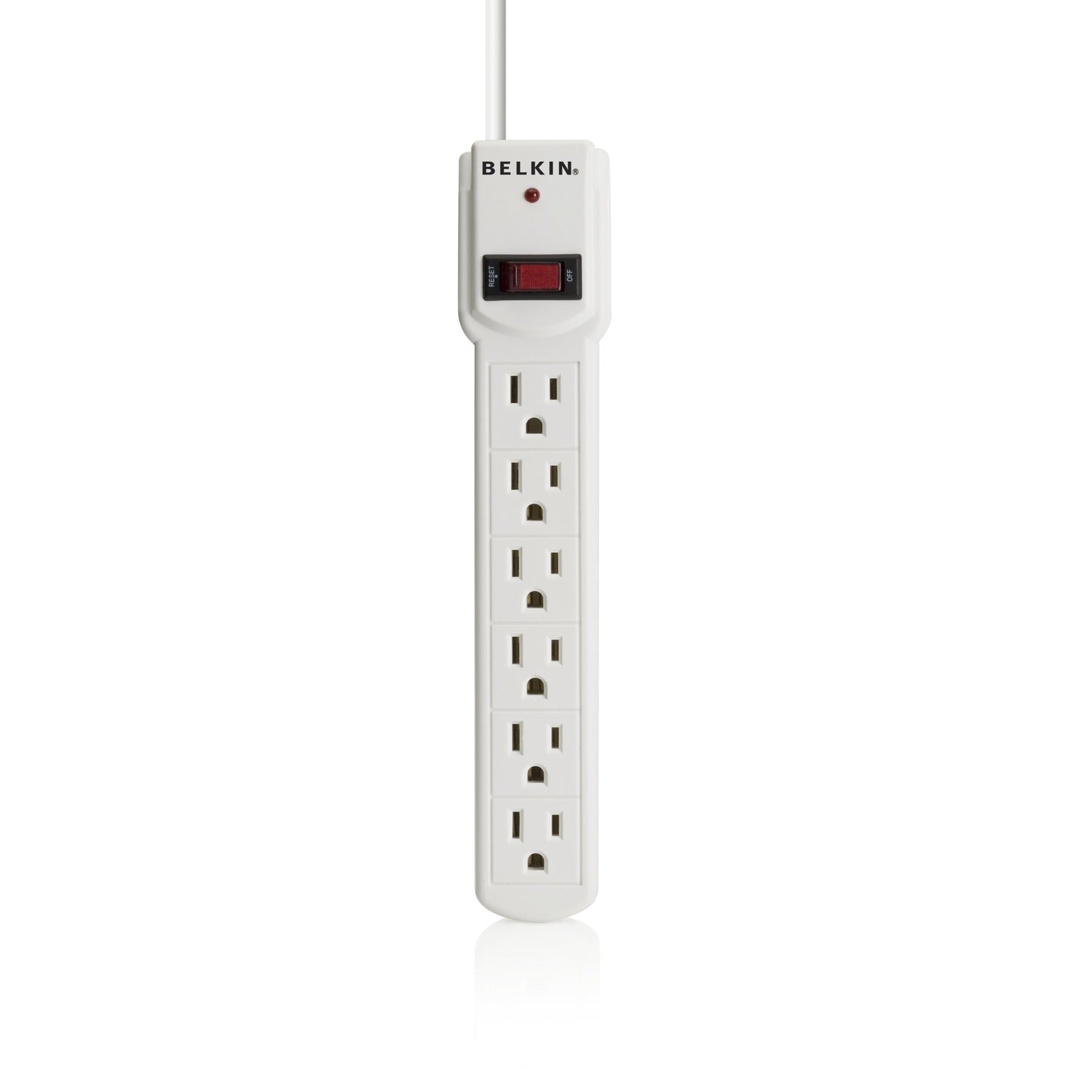 Main Image for Belkin 6-Outlet Surge Protector with 3-foot Power Cord