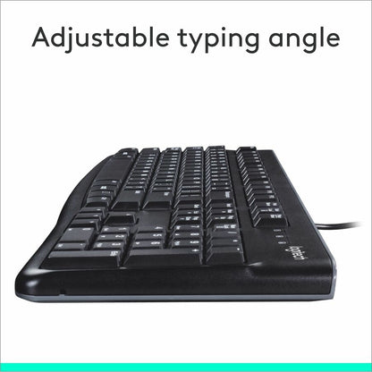 Alternate-Image5 Image for Logitech K120 Plug-and-Play USB Keyboard