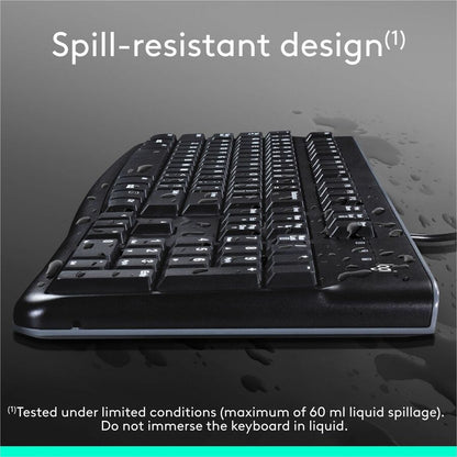 Alternate-Image3 Image for Logitech K120 Plug-and-Play USB Keyboard