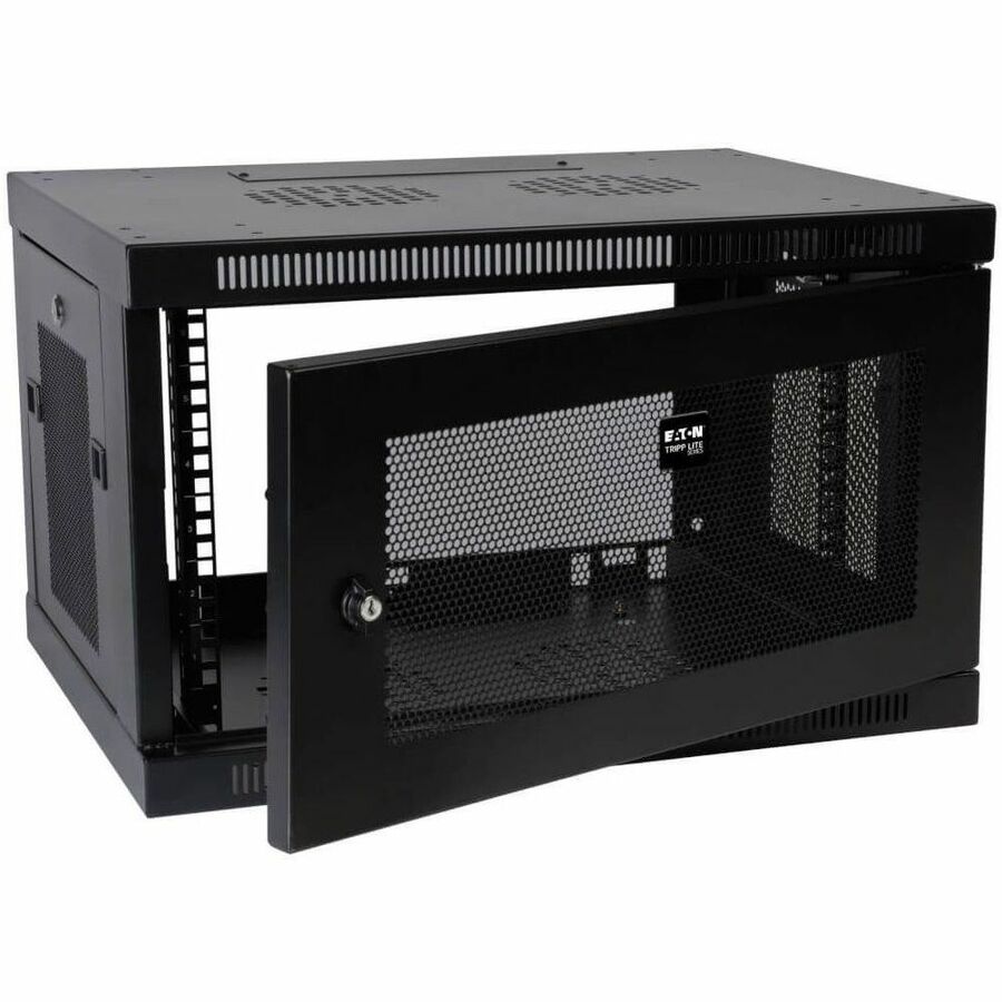 Alternate-Image2 Image for Eaton Tripp Lite Series SmartRack 6U Low-Profile Switch-Depth Wall-Mount Mini Rack Enclosure