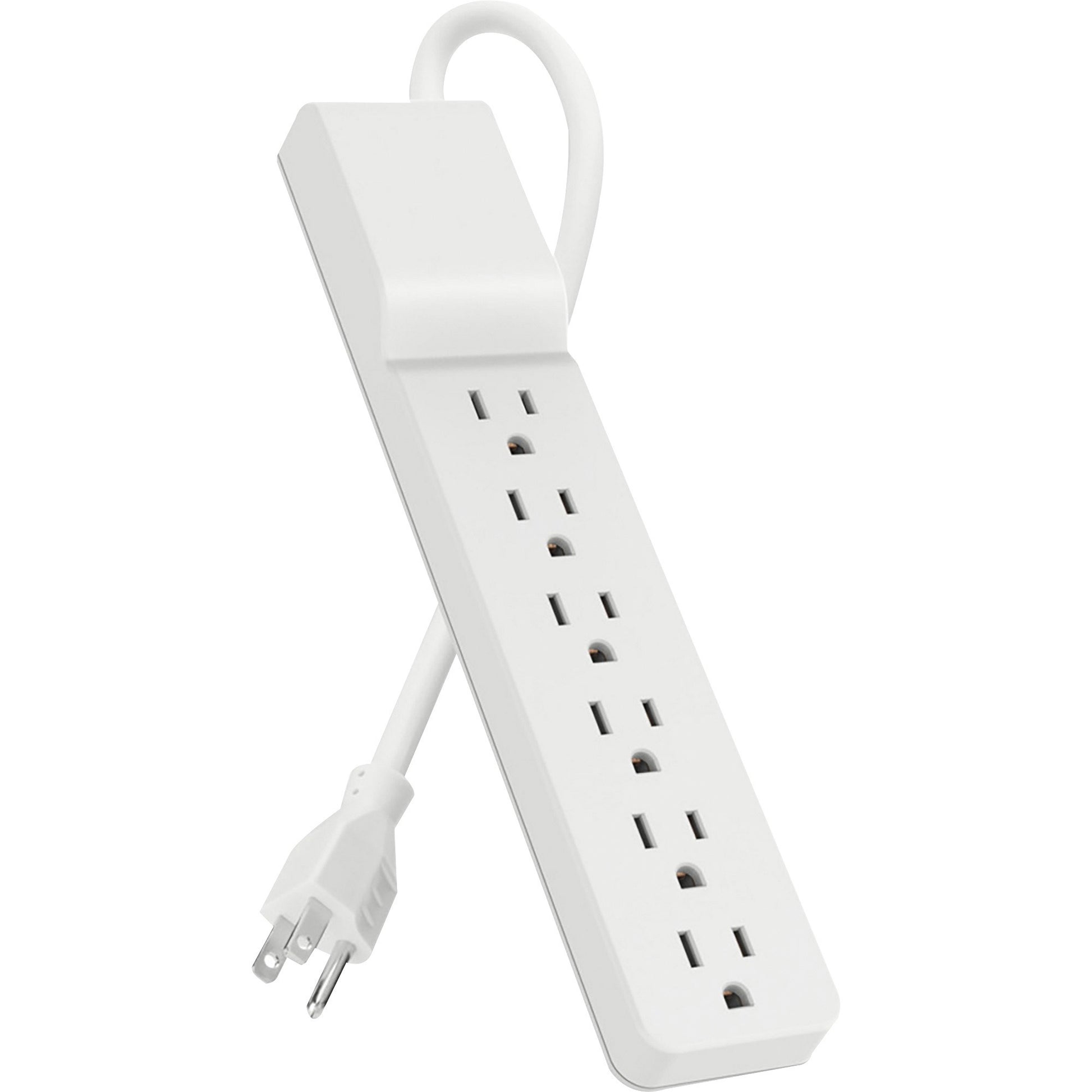 Main Image for Belkin 6 Outlet Home/Office Surge Protector - Rotating Plug - 10 foot cord - White - 720 Joule