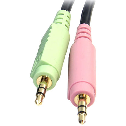 Alternate-Image6 Image for StarTech.com 6 ft 4-in-1 USB DisplayPort KVM Switch Cable