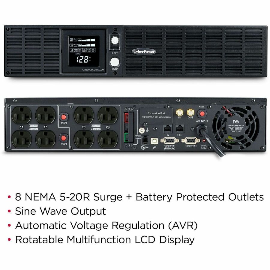 Alternate-Image3 Image for CyberPower OR2200PFCRT2U PFC Sinewave UPS Systems