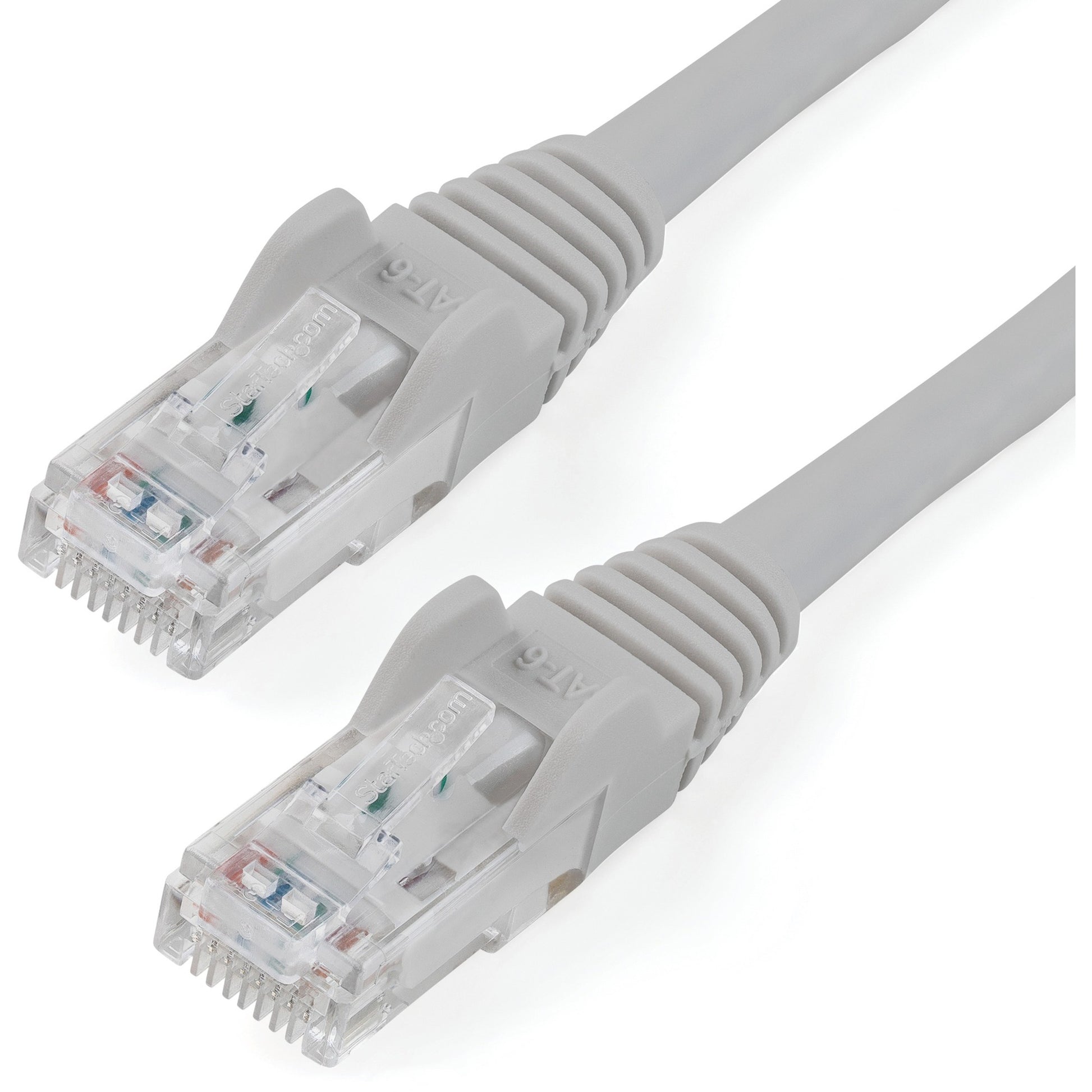 Main Image for StarTech.com 15ft CAT6 Ethernet Cable - Gray Snagless Gigabit - 100W PoE UTP 650MHz Category 6 Patch Cord UL Certified Wiring/TIA