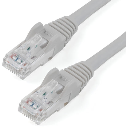 Main Image for StarTech.com 15ft CAT6 Ethernet Cable - Gray Snagless Gigabit - 100W PoE UTP 650MHz Category 6 Patch Cord UL Certified Wiring/TIA