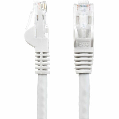 Alternate-Image2 Image for StarTech 15ft CAT6 Ethernet Cable - White Snagless Gigabit - 100W PoE UTP 250Mhz Category 6 Patch Cord UL Certified Wiring/TIA