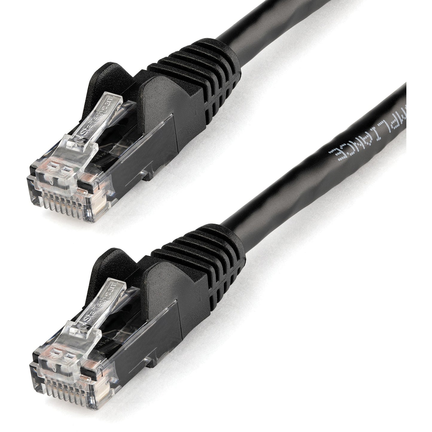Main Image for StarTech.com 25ft CAT6 Ethernet Cable - Black Snagless Gigabit - 100W PoE UTP 650MHz Category 6 Patch Cord UL Certified Wiring/TIA