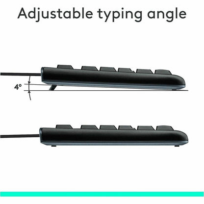 Alternate-Image7 Image for Logitech MK120 Wired Keyboard and Mouse Combo for Windows, Optical Wired Mouse, Full-Size Keyboard, USB Plug-and-Play