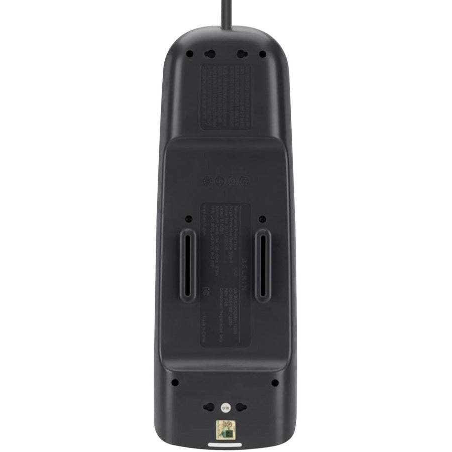 Alternate-Image3 Image for Belkin 12-outlet Surge Protector with 8 ft Power Cord with Cable/Satellite Protection