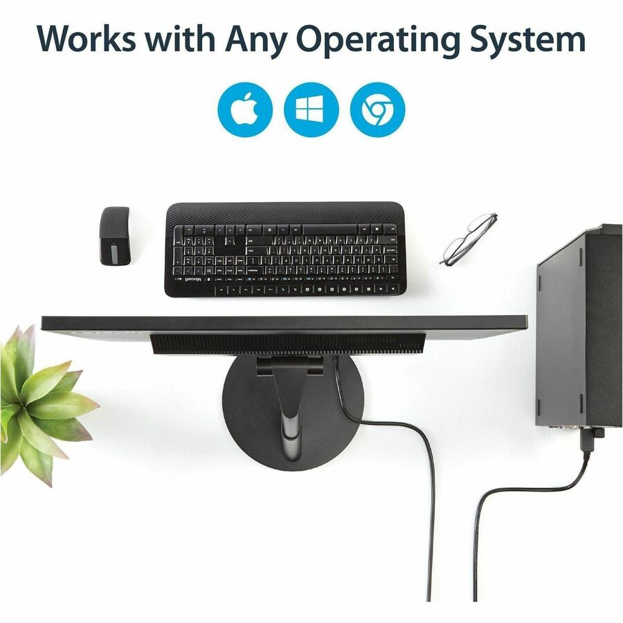 Alternate-Image4 Image for StarTech.com 6ft (1.8m) DisplayPort to DVI Cable, DisplayPort to DVI Adapter Cable, DP to DVI-D Converter, Replacement for DP2DVIMM6