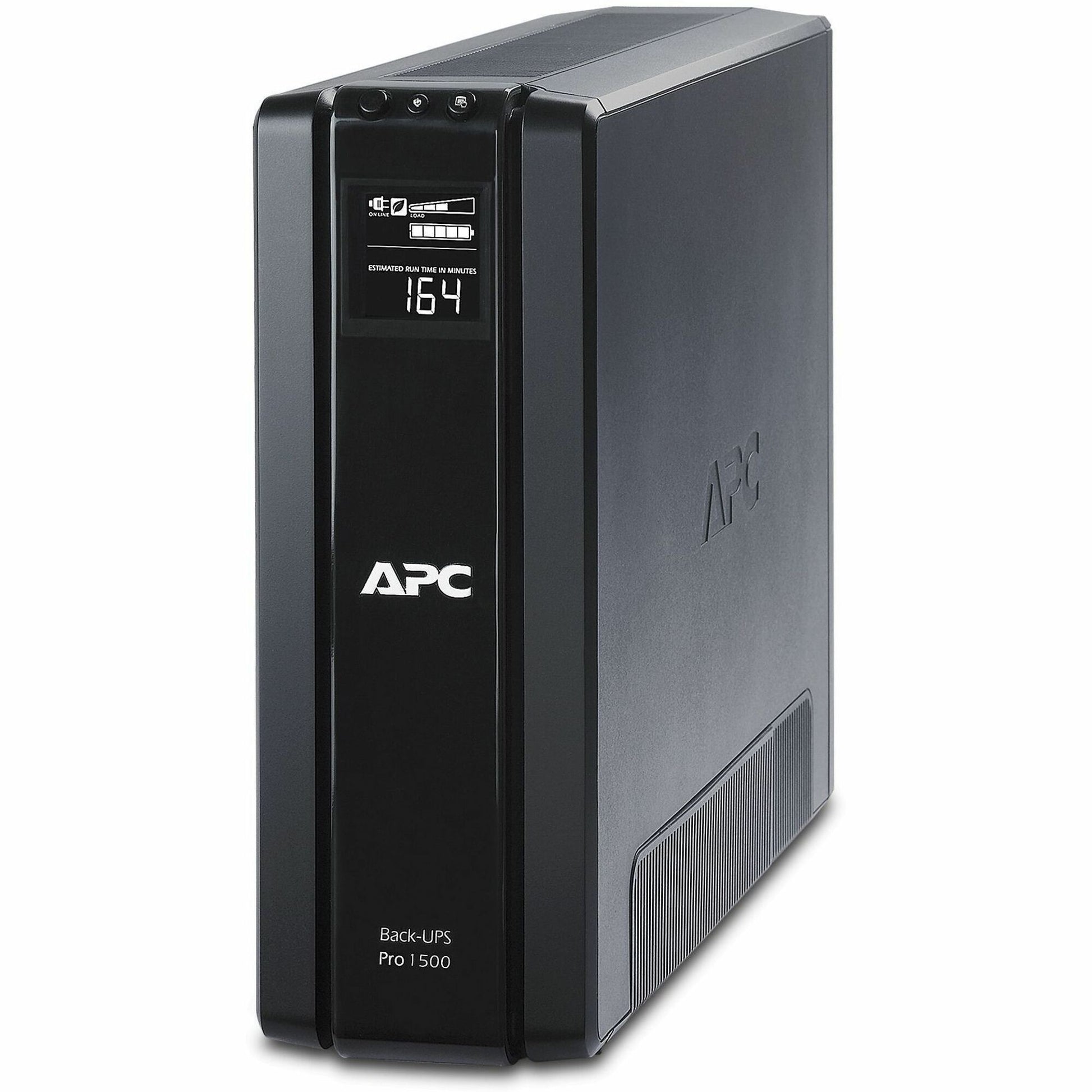 Main Image for APC Back-UPS Pro, 1500VA/865W, Tower, 120V, 10x NEMA 5-15R outlets, AVR, LCD, User Replaceable Battery