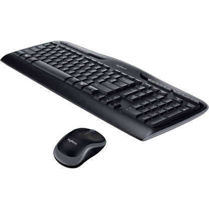 Alternate-Image1 Image for Logitech MK320 Wireless Keyboard and Mouse Combo for Windows, 2.4 GHz Wireless with a Nano USB-Receiver, Portable Mouse, Multimedia Keys