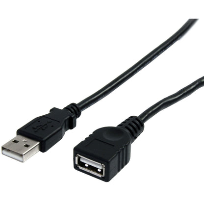 Main Image for StarTech.com 3 ft Black USB 2.0 Extension Cable A to A - M/F