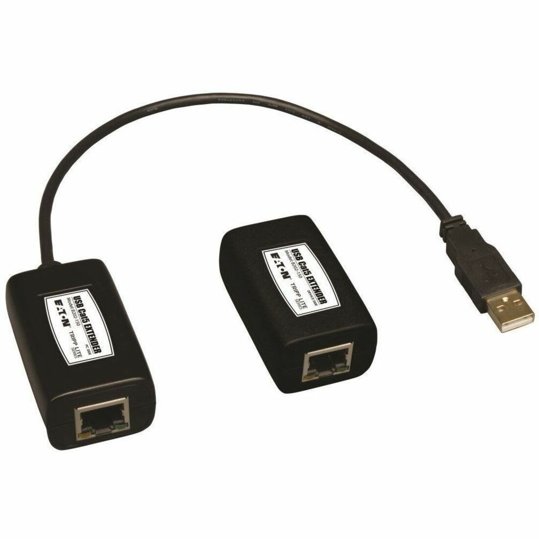 Main Image for Eaton Tripp Lite Series 1-Port USB over Cat5/Cat6 Extender, Transmitter and Receiver, up to 150 ft. (45.72 m), TAA