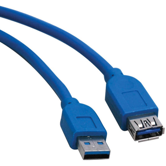 Main Image for Eaton Tripp Lite Series USB 3.0 SuperSpeed Extension Cable (A M/F), Blue, 6 ft. (1.83 m)