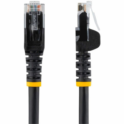 Alternate-Image1 Image for StarTech.com 50ft CAT6 Ethernet Cable - Black Snagless Gigabit - 100W PoE UTP 650MHz Category 6 Patch Cord UL Certified Wiring/TIA