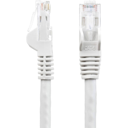 Alternate-Image1 Image for StarTech.com 50ft CAT6 Ethernet Cable - White Snagless Gigabit - 100W PoE UTP 650MHz Category 6 Patch Cord UL Certified Wiring/TIA