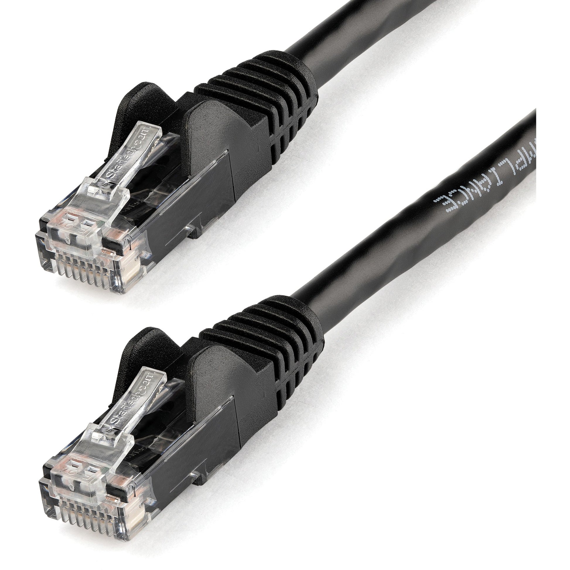 Main Image for StarTech.com 75ft CAT6 Ethernet Cable - Black Snagless Gigabit - 100W PoE UTP 650MHz Category 6 Patch Cord UL Certified Wiring/TIA