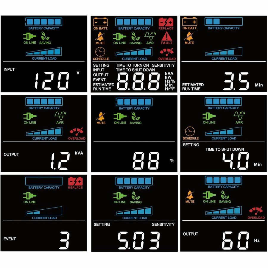 Alternate-Image5 Image for CyberPower CP1500PFCLCD PFC Sinewave UPS Systems