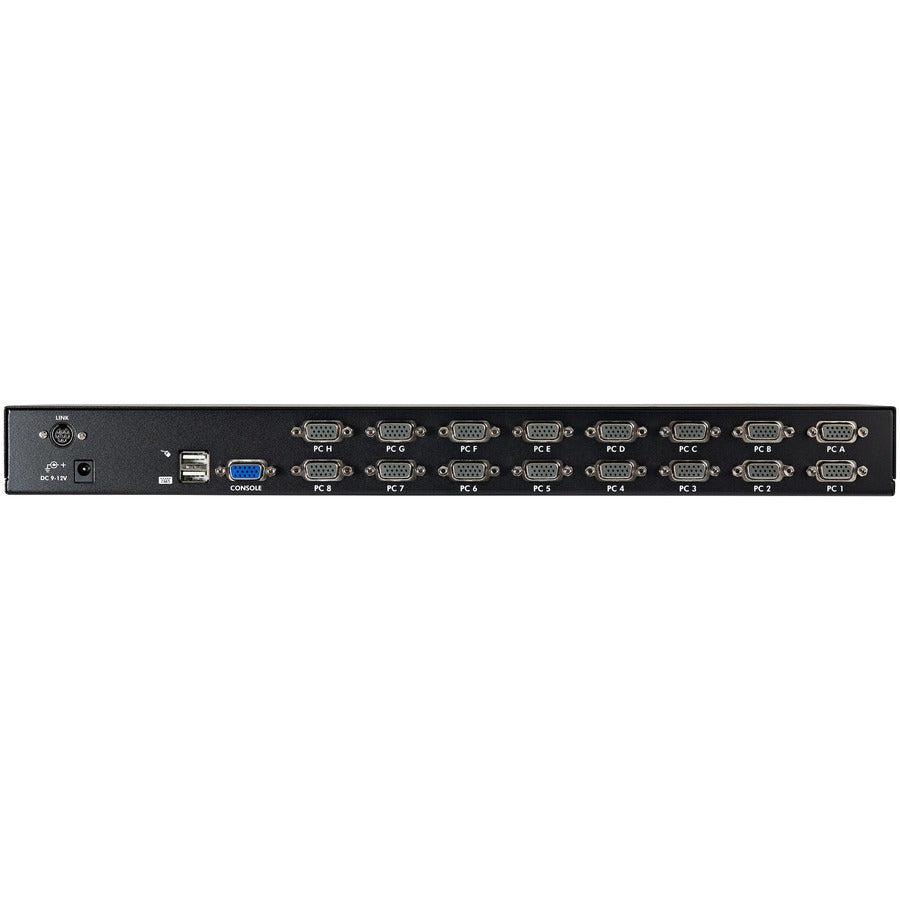 Rear Image for StarTech.com 16 Port 1U Rackmount USB KVM Switch Kit with OSD and Cables