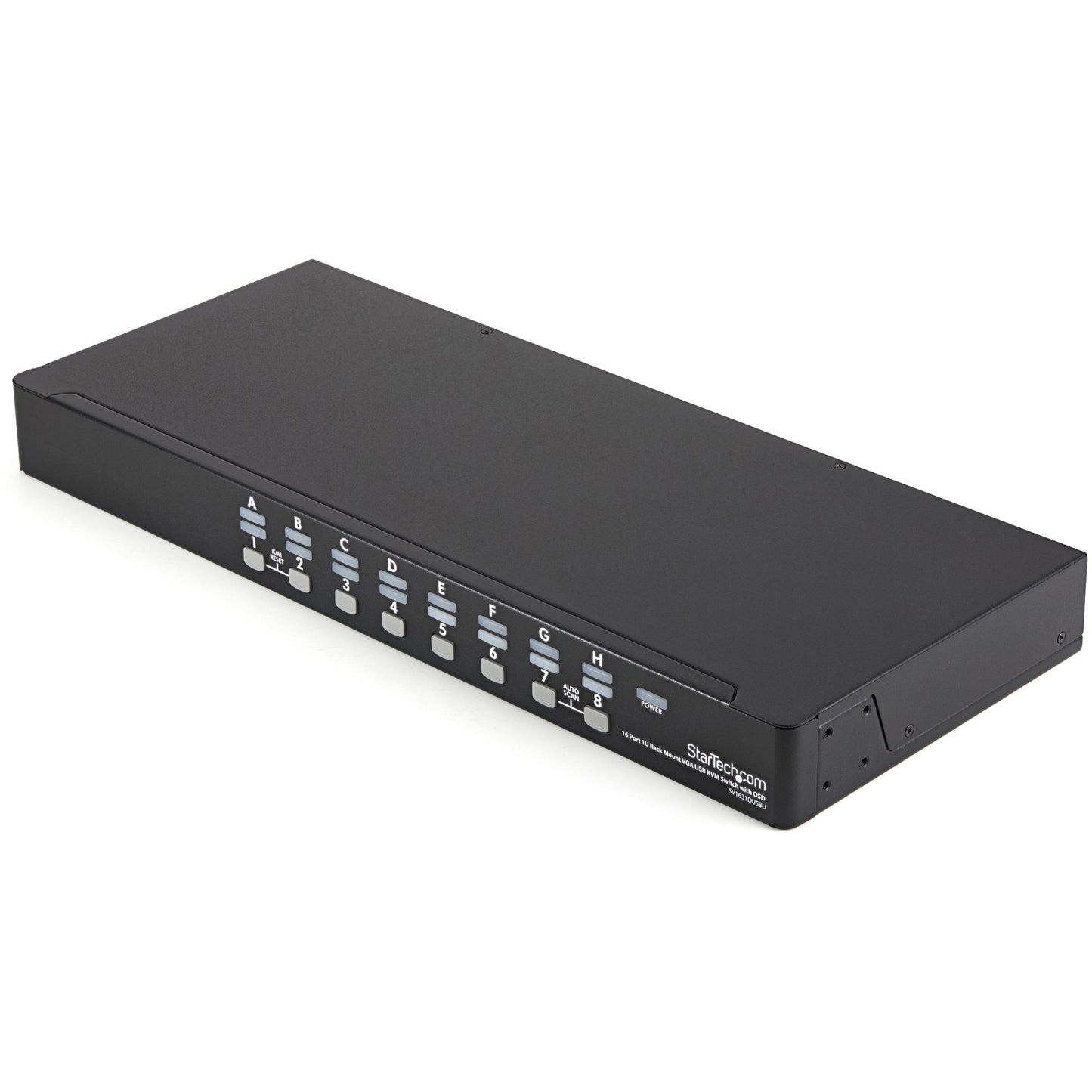 Main Image for StarTech.com 16 Port 1U Rackmount USB KVM Switch Kit with OSD and Cables