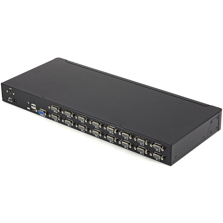 Right Image for StarTech.com 16 Port 1U Rackmount USB KVM Switch Kit with OSD and Cables