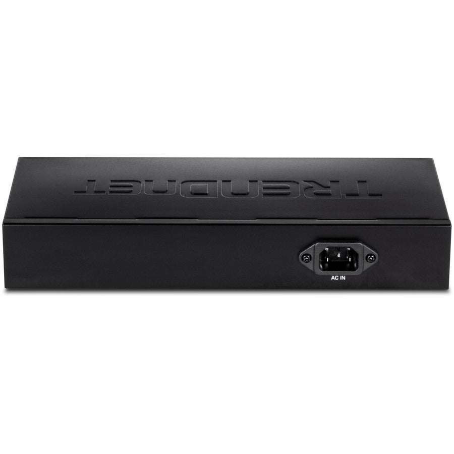 Alternate-Image2 Image for TRENDnet 6-Port Unmanaged Gigabit GREENnet Desktop Metal Switch, Ethernet-Network Switch, 16 x 10-100-1000 RJ-45 Ports, 32 Gbps Forwarding Capacity, Lifetime Protection, Black, TEG-S16DG