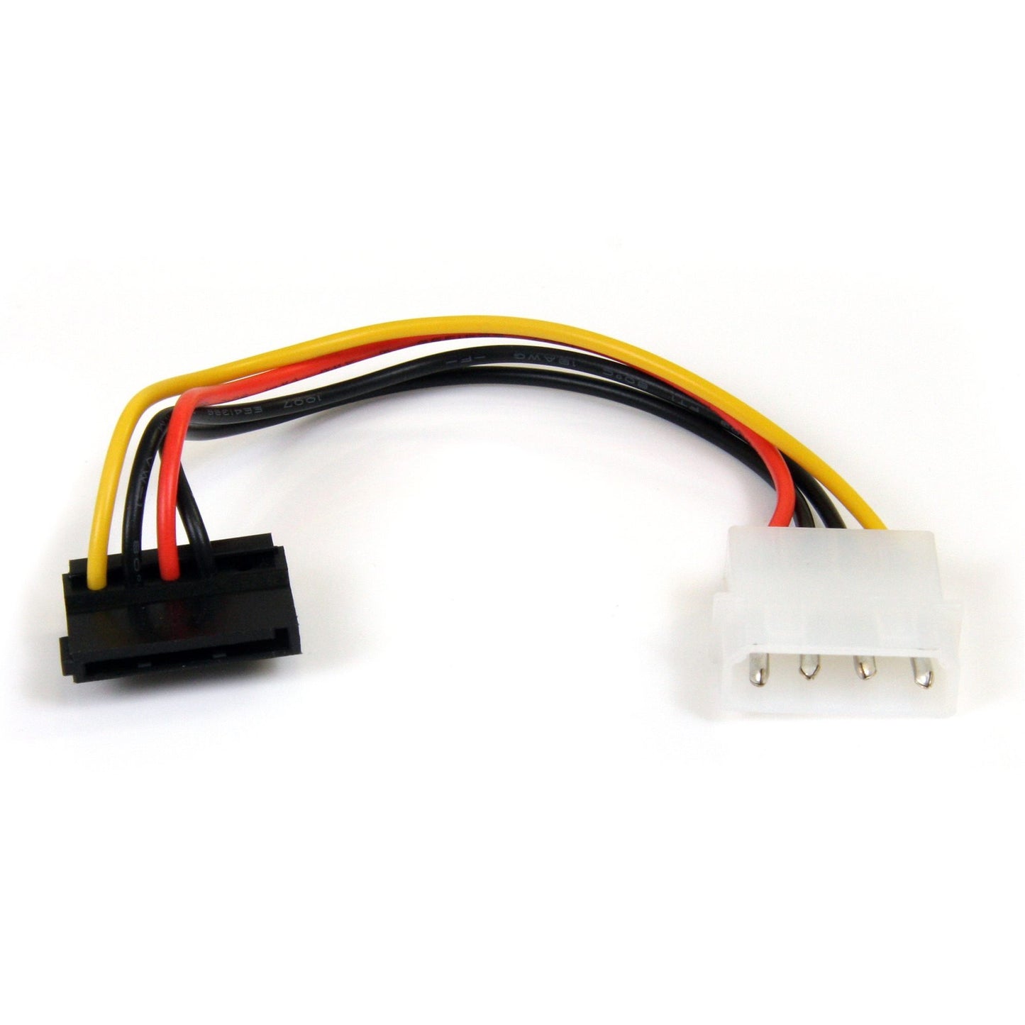 Main Image for StarTech.com 6in 4 Pin LP4 to Right Angle SATA Power Cable Adapter