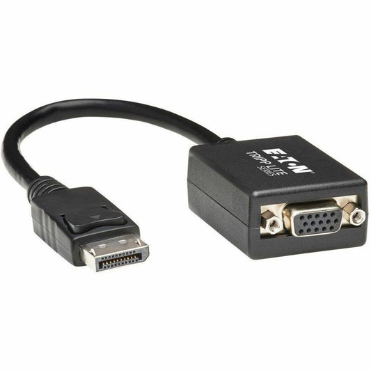Main Image for Eaton Tripp Lite Series DisplayPort to VGA Active Adapter Video Converter (M/F), 6-in. (15.24 cm)
