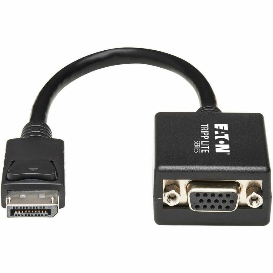 Alternate-Image1 Image for Eaton Tripp Lite Series DisplayPort to VGA Active Adapter Video Converter (M/F), 6-in. (15.24 cm)