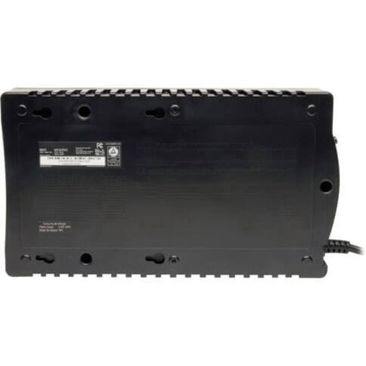Rear Image for Eaton Tripp Lite Series 750VA 450W Standby UPS - 12 NEMA 5-15R Outlets, 120V, 50/60 Hz, USB, 5-15P Plug, Desktop / Wall Mount