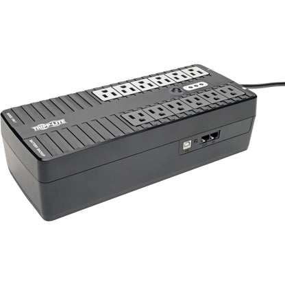 Main Image for Eaton Tripp Lite Series 750VA 450W Standby UPS - 12 NEMA 5-15R Outlets, 120V, 50/60 Hz, USB, 5-15P Plug, Desktop / Wall Mount