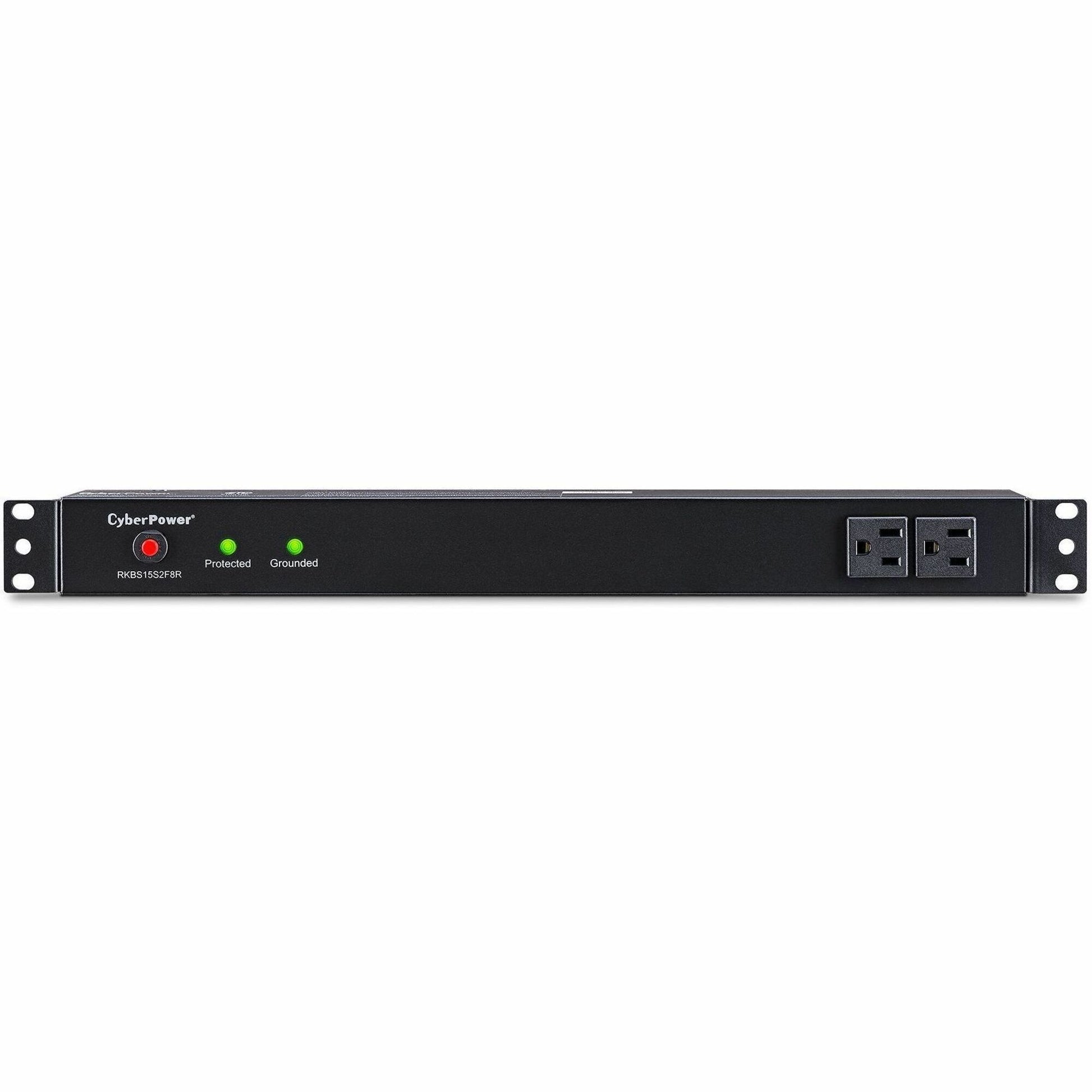 Main Image for CyberPower RKBS15S2F8R Rackbar 10 - Outlet Surge with 3600 J