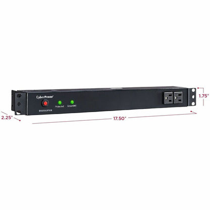 Alternate-Image3 Image for CyberPower RKBS15S2F10R Rackbar 12 - Outlet Surge Protector with 3600 J Surge Suppression