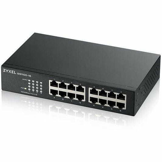 Main Image for ZYXEL GS1100-16 16-Port Gigabit Ethernet Switch