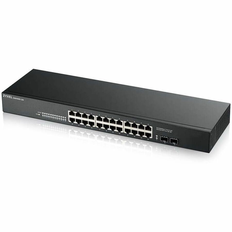 Main Image for ZYXEL GS1100-24 24-Port Gigabit Ethernet Switch with 2 SFP Uplinks
