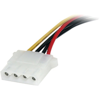 Left Image for StarTech 6in SATA to LP4 Power Cable Adapter - F/M