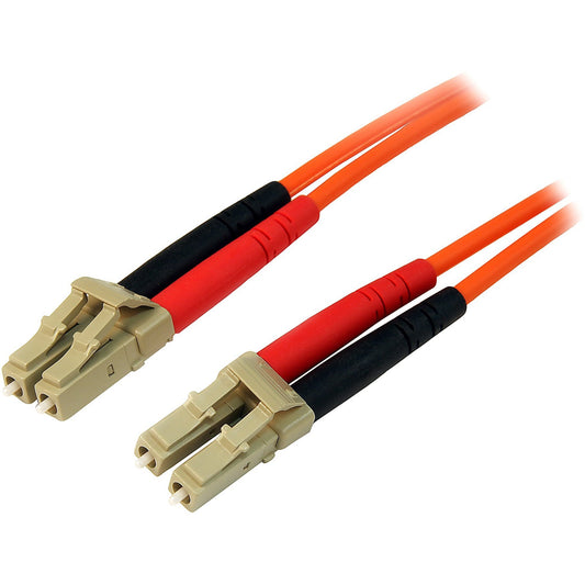 Main Image for StarTech.com 1m Fiber Optic Cable - Multimode Duplex 50/125 - LSZH Fiber Jumper Cord - LC/LC