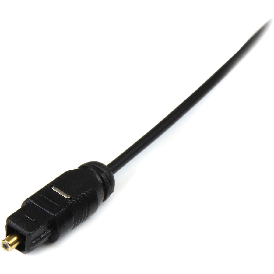 Alternate-Image1 Image for StarTech.com Digital SPDIF audio cable (optical) - TOSLINK (M) - TOSLINK (M) - fiber optic - 10 ft