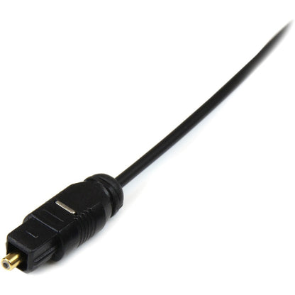 Alternate-Image1 Image for StarTech.com Digital SPDIF audio cable (optical) - TOSLINK (M) - TOSLINK (M) - fiber optic - 10 ft