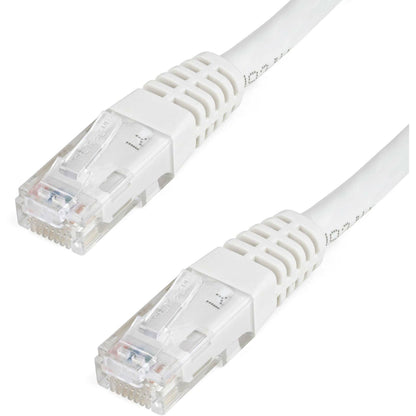 Main Image for StarTech 6ft CAT6 Ethernet Cable - White Molded Gigabit - 100W PoE UTP 250Mhz - Category 6 Patch Cord UL Certified Wiring/TIA