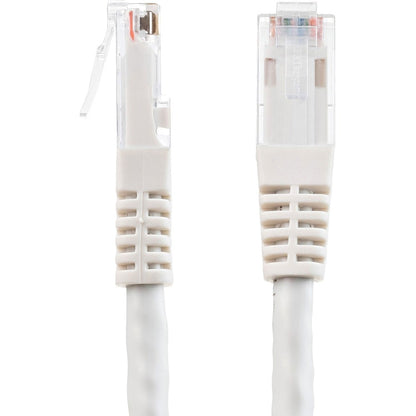 Alternate-Image2 Image for StarTech 6ft CAT6 Ethernet Cable - White Molded Gigabit - 100W PoE UTP 250Mhz - Category 6 Patch Cord UL Certified Wiring/TIA