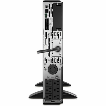 Rear Image for APC Smart-UPS X, Line Interactive, 2000VA, Rack/tower convertible 2U, 100V-127V, 3x 5-15R+3x 5-20R+1x L5-20R NEMA, SmartSlot, Extended runtime