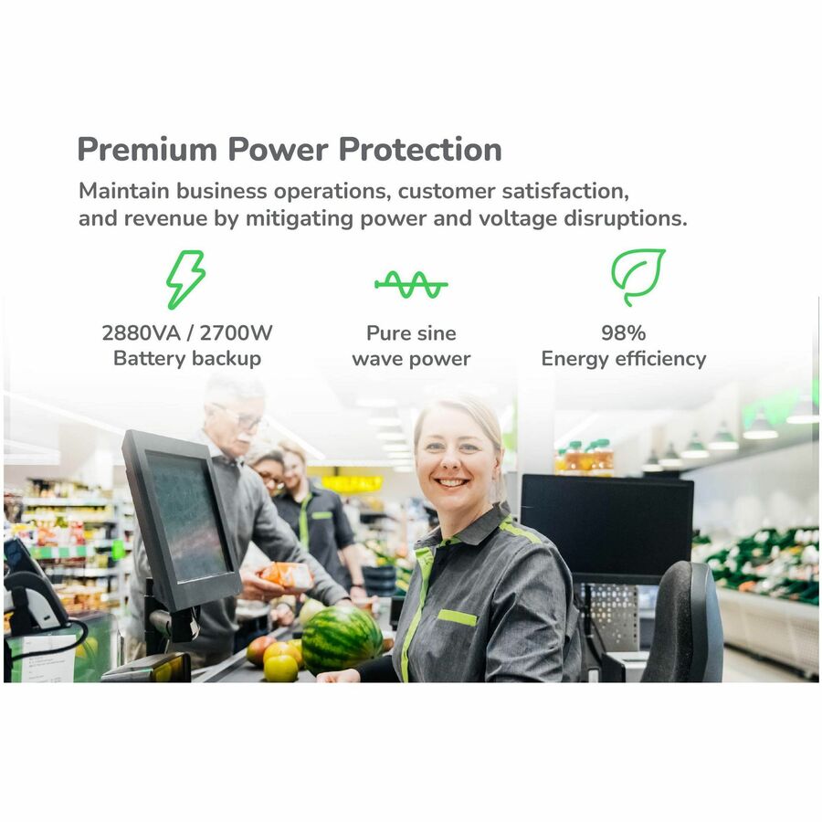 Alternate-Image9 Image for APC Smart-UPS X, Line Interactive, 3kVA, Rack/tower convertible 2U, 100V-127V, 3x 5-15R+3x 5-20R+1x L5-30R NEMA, SmartSlot, Extended runtime