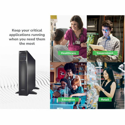 Alternate-Image8 Image for APC Smart-UPS X, Line Interactive, 3kVA, Rack/tower convertible 2U, 100V-127V, 3x 5-15R+3x 5-20R+1x L5-30R NEMA, SmartSlot, Extended runtime