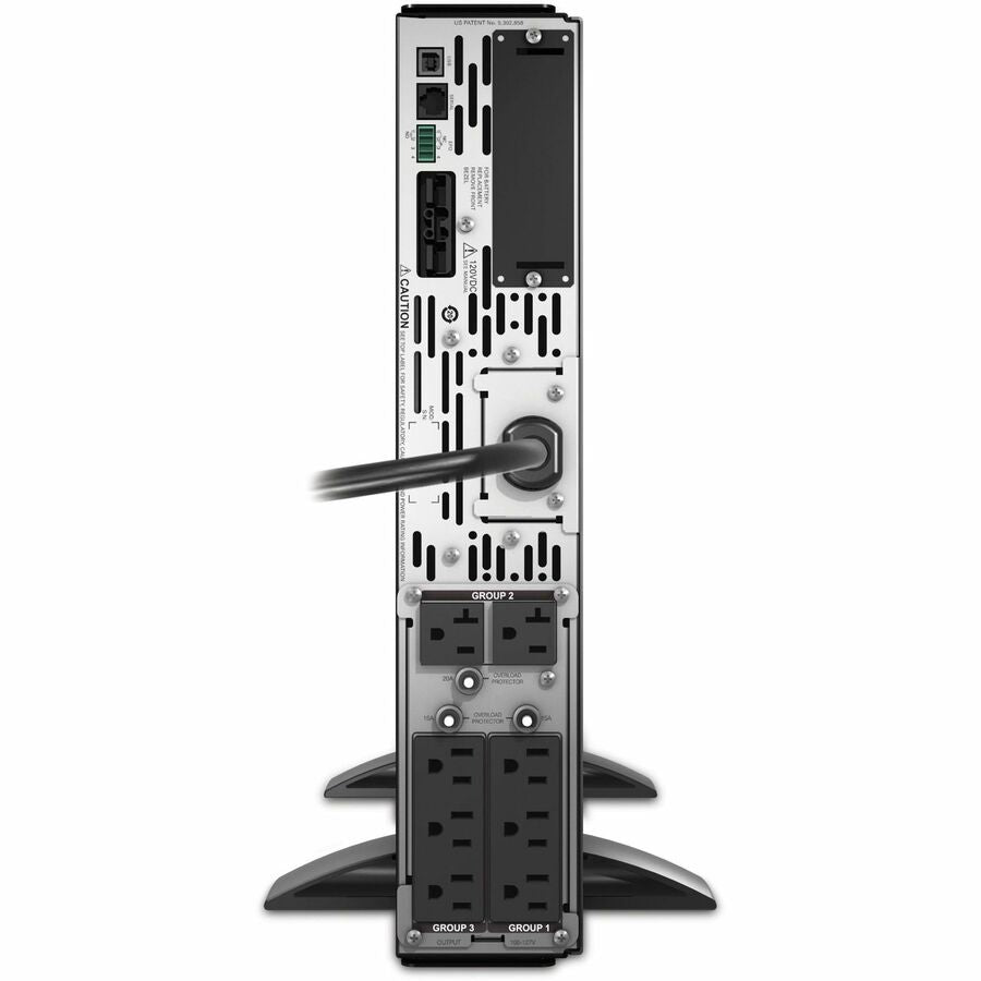 Alternate-Image2 Image for APC Smart-UPS X, Line Interactive, 2200VA, Rack/tower convertible 2U, 100V-127V, 6x 5-15R+2x 5-20R NEMA, SmartSlot, Extended runtime
