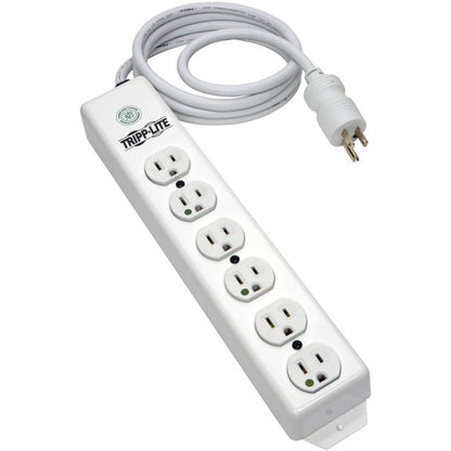 Alternate-Image3 Image for Eaton Tripp Lite Series Safe-IT Medical-Grade Power Strip, UL 1363, 6x Hospital-Grade Outlets, Antimicrobial, 6 ft. Cord