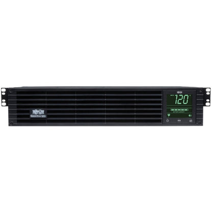 Front Image for Eaton Tripp Lite Series SmartPro 120V 1kVA 800W Line-Interactive Sine Wave UPS, 2U Rack/Tower, Network Card Options, LCD, USB, DB9, 6 Outlets