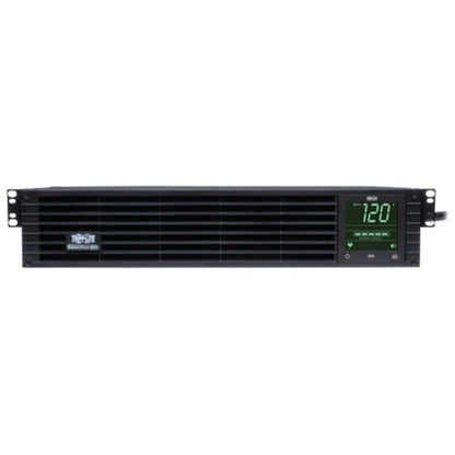 Front Image for Eaton Tripp Lite Series SmartPro 1500VA 1350W 120V Line-Interactive Sine Wave UPS - 8 Outlets, Network Card Option, LCD, USB, DB9, 2U Rack/Tower